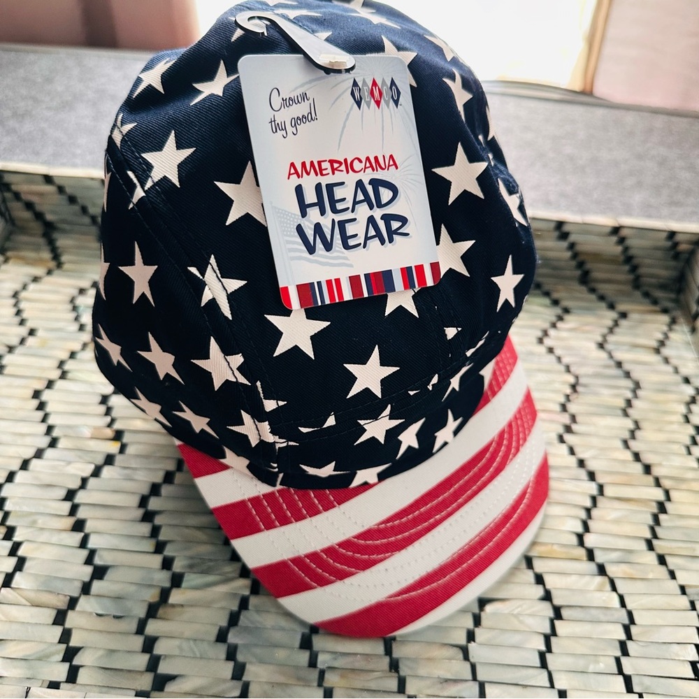 🧢 Americana Headwear – Navy Star Cap